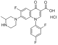 TEMAFLOXACIN HYDROCHLORIDE Structural