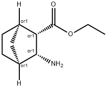 DIEXO-3-AMINO-BICYCLO[2.2.1]HEPTANE-2-CARBOXYLIC ACID ETHYL ESTER Structural