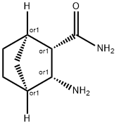 Bicyclo[2.2.1]heptane-2-carboxamide, 3-amino-, (1R,2S,3R,4S)-rel- (9CI) Structural