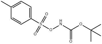 N-Boc-O-tosyl hydroxylamine Structural Picture