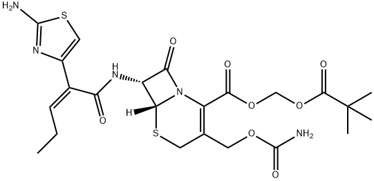 Cefcapene pivoxil Structural