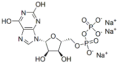 Xanthosine-5'-DiphosphateTrisodium Structural