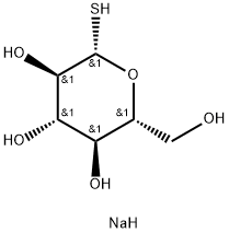 1-THIO-BETA-D-GLUCOSE SODIUM SALT Structural