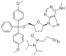 5'-O-(4,4'-DIMETHOXYTRITYL)-N6-METHYL-2'-DEOXYADENOSINE, 3'-[(2-CYANOETHYL)-(N,N-DIISOPROPYL)]PHOSPHORAMIDITE