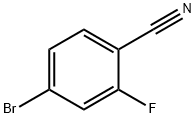 4-Bromo-2-fluorobenzonitrile Structural Picture