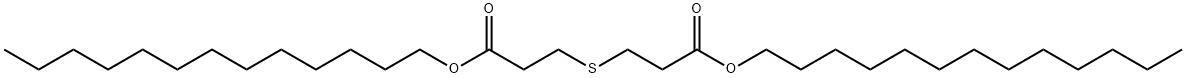 DITRIDECYL 3,3'-THIODIPROPIONATE Structural