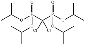 TETRAISOPROPYL DICHLOROMETHYLENE DIPHOSPHONATE Structural