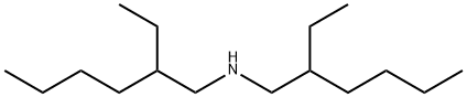 Bis(2-ethylhexyl)amine Structural Picture