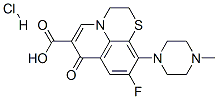 Rufloxacin hydrochloride Structural