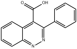 3-PHENYLCINNOLINE-4-CARBOXYLIC ACID Structural