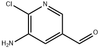 5-aMino-6-chloronicotinaldehyde Structural