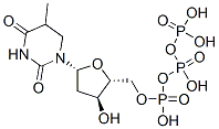 5,6-dihydrothymidine 5'-triphosphate Structural