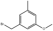 1-(BROMOMETHYL)-3-METHOXY-5-METHYLBENZENE Structural