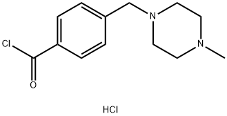 4-(4-Methylpiperazinylmethyl)benzoyl chloride dihydrochloride Structural Picture