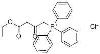 (3-ETHOXYCARBONYL-2-OXOPROPYL)TRIPHENYLPHOSPHONIUM CHLORIDE Structural