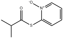 Propanethioicacid,2-methyl-,S-(1-oxido-2-pyridinyl)ester(9CI) Structural