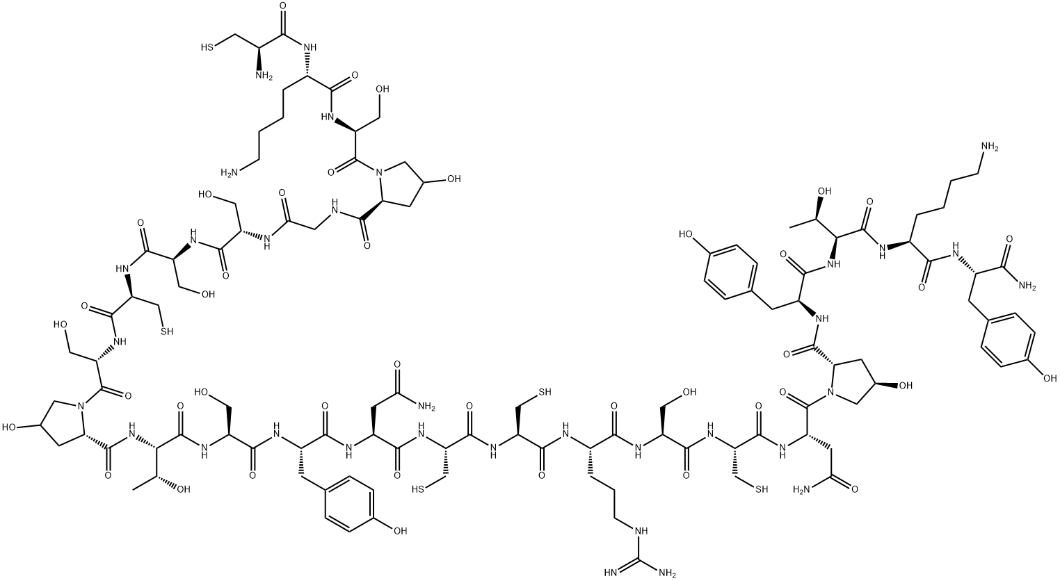 OMEGA-CONOTOXIN GVIA Structural