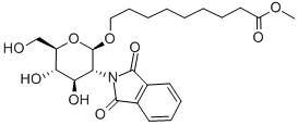 8-METHOXYCARBONYLOCTYL-2-DEOXY-2-PHTHALIMIDO-B-D-GLUCOPYRANOSIDE