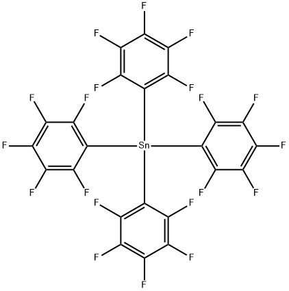 Tetrakis(pentafluorophenyl)stannane Structural