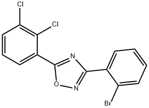 3-(2-Bromophenyl)-5-(2,3-dichlorophenyl)-1,2,4-oxadiazole