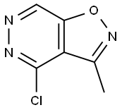 Isoxazolo[4,5-d]pyridazine, 4-chloro-3-methyl- (9CI) Structural
