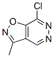 Isoxazolo[4,5-d]pyridazine, 7-chloro-3-methyl- (9CI) Structural