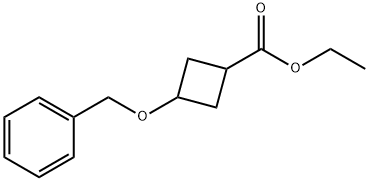 ethyl 3-(benzyloxy)cyclobutanecarboxylate Structural