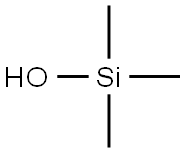 hydroxytrimethylsilane Structural