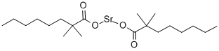 STRONTIUM NEODECANOATE Structural