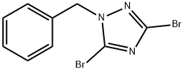 1-BENZYL-3,5-DIBROMO-1H-1,2,4-TRIAZOLE Structural