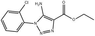 5-Amino-1-(2-chlorophenyl)-1H-1,2,3-triazole-4-carboxylic<br>acid ethyl ester