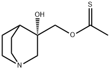 S-(3-hydroxyquinuclidin-3-yl)Methyl ethanethioate Structural