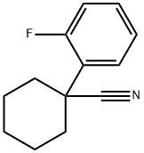 1-(2-FLUOROPHENYL)CYCLOHEXANECARBONITRILE Structural