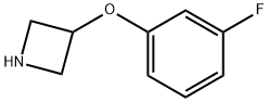 3-(3-fluorophenoxy)azetidine Structural