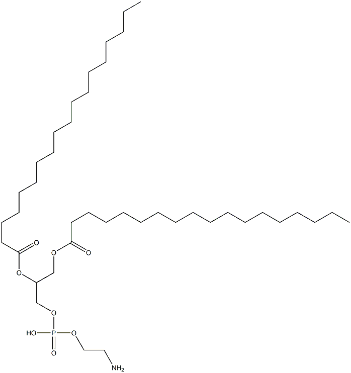 1,2-DISTEAROYL-SN-GLYCERO-3-PHOSPHOETHANOLAMINE Structural Picture