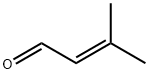 3-Methyl-2-butenal Structural