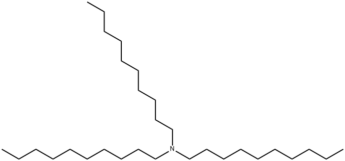 TRI-N-DECYLAMINE Structural