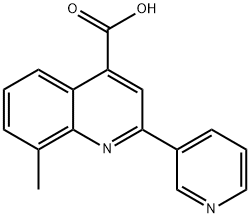 8-METHYL-2-PYRIDIN-3-YLQUINOLINE-4-CARBOXYLIC ACID