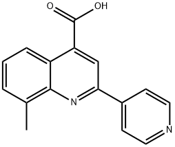 8-METHYL-2-PYRIDIN-4-YLQUINOLINE-4-CARBOXYLIC ACID