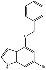 1H-Indole, 6-broMo-4-(phenylMethoxy)-