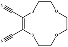 8 9-DICYANO-1 4-DIOXA-7 10-DITHIACYCLO-& Structural