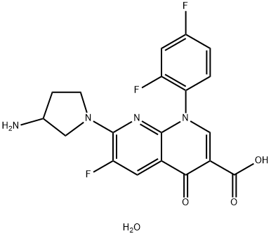 Tosufloxacin tosilate Structural