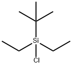 T-BUTYLDIETHYLCHLOROSILANE Structural