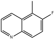 Quinoline, 6-fluoro-5-methyl- (9CI) Structural