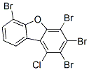 TETRABROMO-MONOCHLORODIBENZOFURAN Structural