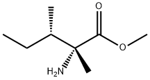 D-Alloisoleucine, 2-methyl-, methyl ester (9CI) Structural
