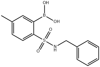 2-(N-Benzylsulfamoyl)-5-methylphenylboronic acid