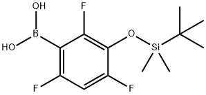 3-(tert-Butyldimethylsilyloxy)-2,4,6-trifluorophenylboronic acid