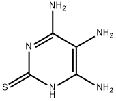 2-MERCAPTO-4,5,6-TRIAMINOPYRIMIDINE Structural