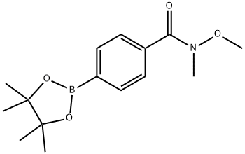 4-(N,O-DIMETHYLHYDROXYLAMINOCARBONYL)PHENYLBORONIC ACID, PINACOL ESTER